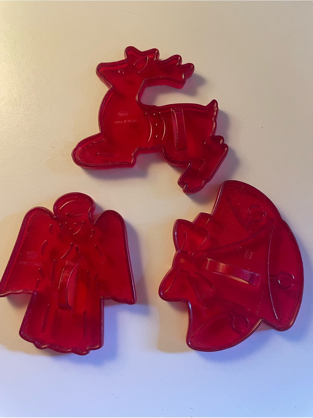 Vintage cookie cutter set- Christmas- HRM  Set of 3